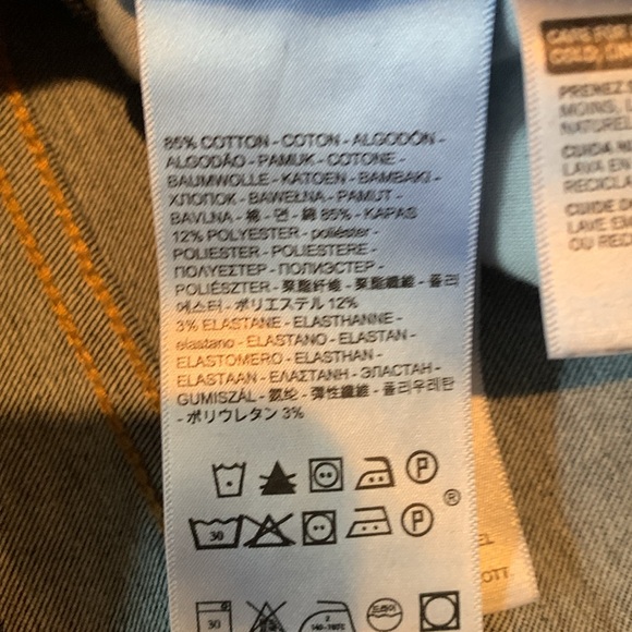 Levi's 710 super skinny denim jeans, women's 29 - Picture 6 of 6